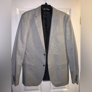 DKNY Men’s Modern Fit Sports Coat Size Medium Silver